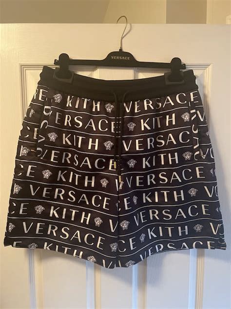 versace kith shorts replica|Versace kith shoes.